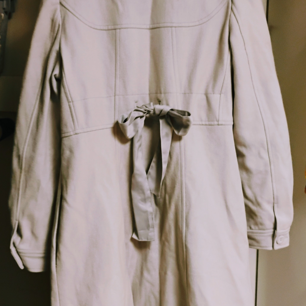 Elevenses Gray Wool Car Coat For Sale! - Picture 2 of 3